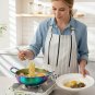 Anygleam Rainbow No.0-S Stainless Steel Stock Pot, Single-Layer HotPot for Soup & Noodles