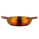 Anygleam Rainbow No.3-L Stainless Steel Stock Pot, Single-Layer HotPot for Soup & Noodles
