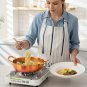 Anygleam Rainbow No.3-L Stainless Steel Stock Pot, Single-Layer HotPot for Soup & Noodles
