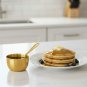 Anygleam 2Pcs Gold Mini Pouring Pots, Stainless Steel for Sauce, Chocolate & Butter
