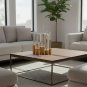 ANYDECO 6Pc Luxury Gold Metal Candle Holders, Modern Tabletop Home Decor