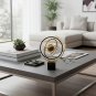 ANYHOUZ 43cm Metal Globe Tabletop, Modern Home Decor Ornament for Living Room
