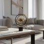 ANYHOUZ 43cm Metal Globe Tabletop, Modern Home Decor Ornament for Living Room