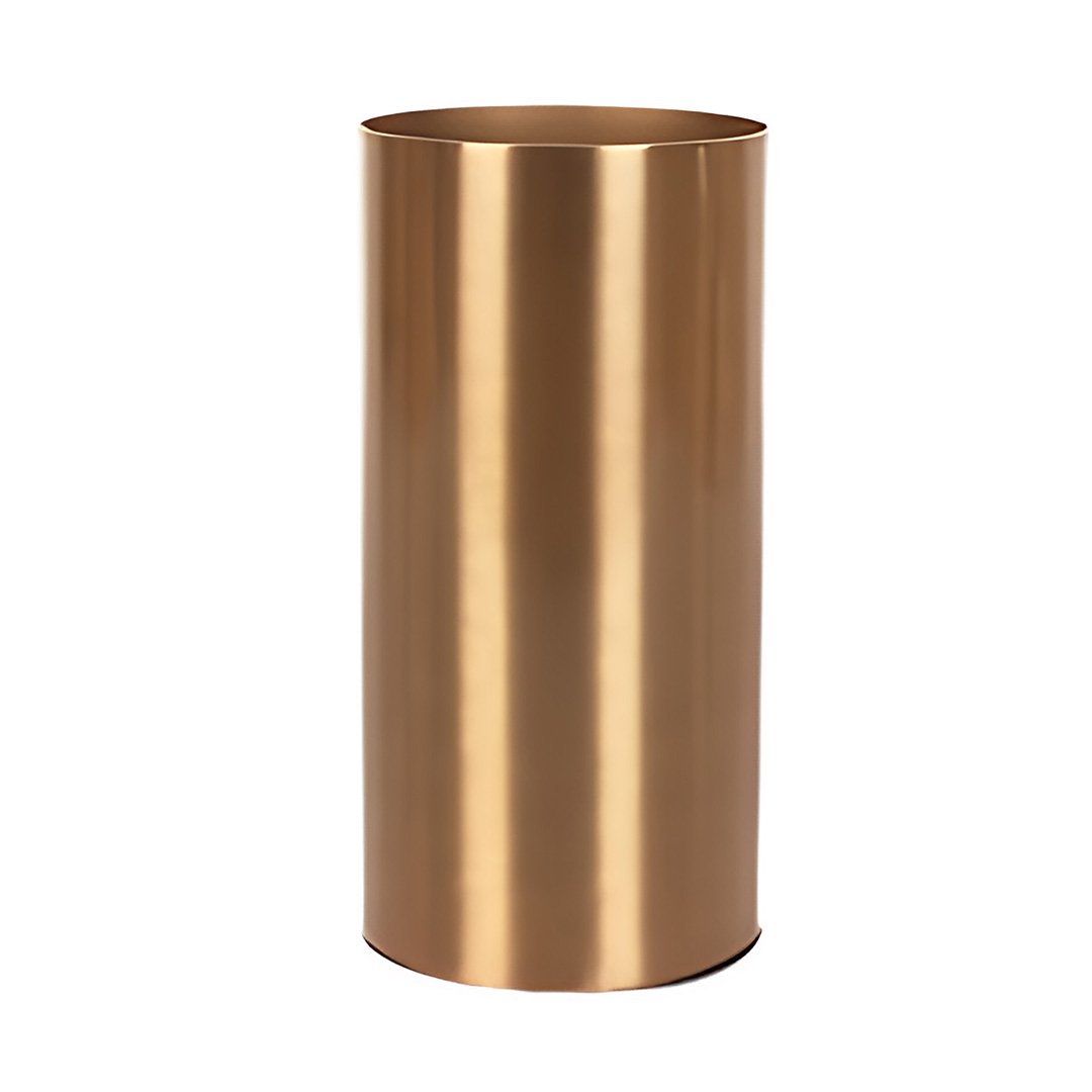 ANYDECO 30cm Maxery Gold Iron Flower Vase, Tabletop Modern Home Decor Metal Ornament