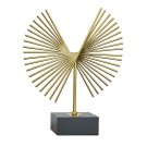 ANYDECO 27cm Luxury Gold Metal Tabletop Decor, Modern Home Ornament ANYDECO 27cm Luxury Gold Metal Tabletop Decor, Modern Home Ornament