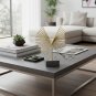 ANYDECO 27cm Luxury Gold Metal Tabletop Decor, Modern Home Ornament