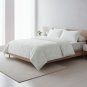 ANYHOUZ Breathable Reversible Comforter with Ultra-soft Cotton Cover for All-season Comfort