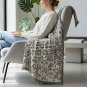 Anycozy Jacquard Graffiti Throw Blanket Sofa Bed Cover Tapestry