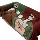 Anycozy Brown Faux Cashmere Throw Blanket, Cartoon Sofa Cover 180x260cm Anycozy Brown Faux Cashmere Throw Blanket, Cartoon Sofa Cover 180x260cm