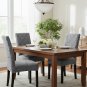 Anyseat Grey Stone Chair Cover, Elastic Anti-Dirt Protector for Dining & Events