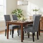 Anyseat Grey Stone Chair Cover, Elastic Anti-Dirt Protector for Dining & Events