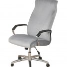 Anyseat Office Chair Cover Grey Velvet Zippered Stretchable High Back Protector Slipcover Anyseat Office Chair Cover Grey Velvet Zippered Stretchable High Back Protector Slipcover