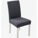 Anyseat Dark Gray Chair Cover, Elastic Anti-Dirt Protector for Dining & Events Anyseat Dark Gray Chair Cover, Elastic Anti-Dirt Protector for Dining & Events