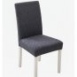 Anyseat Dark Gray Chair Cover, Elastic Anti-Dirt Protector for Dining & Events