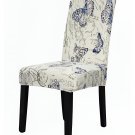 Anyseat White Chair Cover with Blue Butterfly, Elastic Anti-Dirt for Dining & Events Anyseat White Chair Cover with Blue Butterfly, Elastic Anti-Dirt for Dining & Events