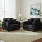 Anyseat 1 Seater Sofa Cover Marble Black, Elastic Stretch Slipcover for Living Room