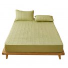 Anycozy Green Mattress Cover 180x200cm, Cotton Quilted Anti-Bacterial Protector