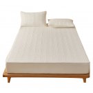 Anycozy Beige Double Mattress Cover, Cotton Quilted Anti-Bacterial Protector Anycozy Beige Double Mattress Cover, Cotton Quilted Anti-Bacterial Protector