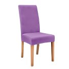 Anyseat Chair Cover Cyan Velvet Plush Stretch Slipcover for Dining Kitchen