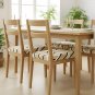 Anyseat Chair Cover Light Beige Brown White Wave Pattern Stretch Seat Cover Washable