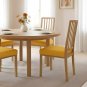Anyseat Chair Cover Plain Yellow Stretch Seat Cover for Home Dinning Kitchen Washable Removable