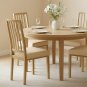 Anyseat Chair Cover Plain Beige Stretch Seat Cover for Home Dinning Kitchen Washable Removable