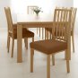 Anyseat Chair Cover Plain Coffee Stretch Seat Cover for Home Dinning Kitchen Washable Removable