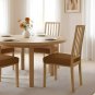 Anyseat Chair Cover Plain Coffee Stretch Seat Cover for Home Dinning Kitchen Washable Removable