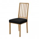 Anyseat Chair Cover Plain Black Stretch Seat Cover for Home Dinning Kitchen Washable Removable Anyseat Chair Cover Plain Black Stretch Seat Cover for Home Dinning Kitchen Washable Removable