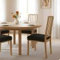 Anyseat Chair Cover Plain Black Stretch Seat Cover for Home Dinning Kitchen Washable Removable