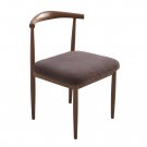 Anyseat Chair Cover Brown Fur Stretch Seat Cover for Home Dinning Kitchen Washable Removable Anyseat Chair Cover Brown Fur Stretch Seat Cover for Home Dinning Kitchen Washable Removable