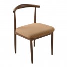 Anyseat Chair Cover Light Brown Fur Stretch Seat Cover for Home Dinning Kitchen Washable Removable Anyseat Chair Cover Light Brown Fur Stretch Seat Cover for Home Dinning Kitchen Washable Removable