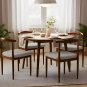 Anyseat Chair Cover Grey Fur Stretch Seat Cover for Home Dinning Kitchen Washable Removable