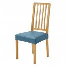 Anyseat Lake Blue PU Leather Chair Cover, Slipcover for Dining, Kitchen & Banquet Use Anyseat Lake Blue PU Leather Chair Cover, Slipcover for Dining, Kitchen & Banquet Use