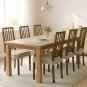 Anyseat Beige PU Leather Chair Cover, Slipcover for Dining, Kitchen & Banquet Use