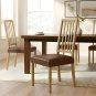 Anyseat Coffee PU Leather Chair Cover, Slipcover for Dining, Kitchen & Banquet Use