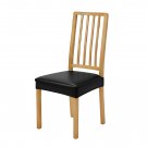 Anyseat Black PU Leather Chair Cover, Slipcover for Dining, Kitchen & Banquet Use Anyseat Black PU Leather Chair Cover, Slipcover for Dining, Kitchen & Banquet Use