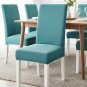 Anyseat Blue Corn Kernels Chair Cover, Waterproof Stretch Slipcover for Dining Room