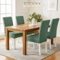 Anyseat Cypress Green Corn Kernels Chair Cover, Waterproof Stretch Slipcover for Dining