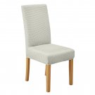 Anyseat Off White Corn Kernels Chair Cover, Waterproof Stretch Slipcover for Dining Anyseat Off White Corn Kernels Chair Cover, Waterproof Stretch Slipcover for Dining