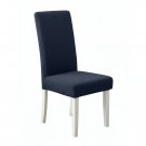 Anyseat Navy Corn Kernels Chair Cover, Waterproof Stretch Slipcover for Dining Anyseat Navy Corn Kernels Chair Cover, Waterproof Stretch Slipcover for Dining