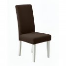 Anyseat Coffee Corn Kernels Chair Cover, Waterproof Stretch Slipcover for Dining
