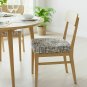 Anyseat White Chair Cover with Black Sketch Lines, Stretch, Washable & Removable
