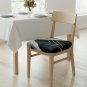 Anyseat Black White Gold Triangle Chair Cover, Stretch, Washable & Removable