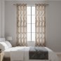 Anydrape Brown Modern Luxury Curtain, Grommet, Hooks, Pencil Pleat & Rod Pocket