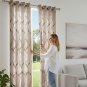 Anydrape Brown Modern Luxury Curtain, Grommet, Hooks, Pencil Pleat & Rod Pocket