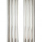 Anydrape Beige Waffle Plaid Curtain, Grommet, Hooks, Pencil Pleat & Rod Pocket Anydrape Beige Waffle Plaid Curtain, Grommet, Hooks, Pencil Pleat & Rod Pocket