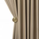 Anydrape Light Pawn Velvet Blackout Curtain, Grommet, Hooks, Pencil Pleat & Rod Pocket