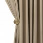 Anydrape Light Pawn Velvet Blackout Curtain, Grommet, Hooks, Pencil Pleat & Rod Pocket