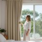 Anydrape Light Pawn Velvet Blackout Curtain, Grommet, Hooks, Pencil Pleat & Rod Pocket